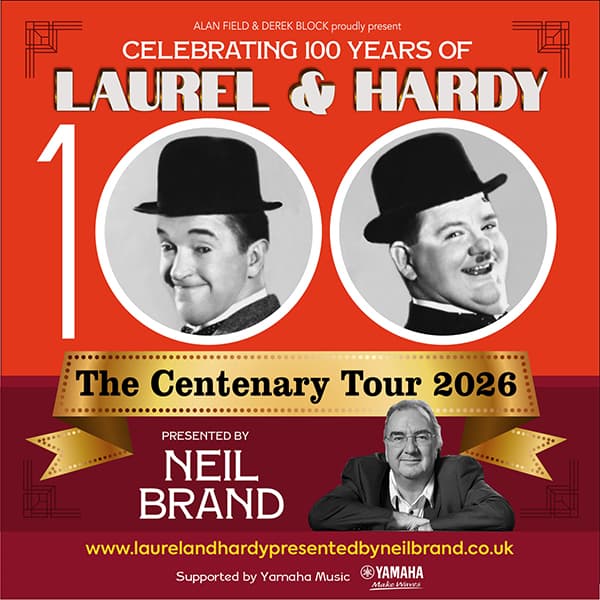 Hero image for 100 Years Celebration Of Laurel & Hardy - Presented By Neil Brand