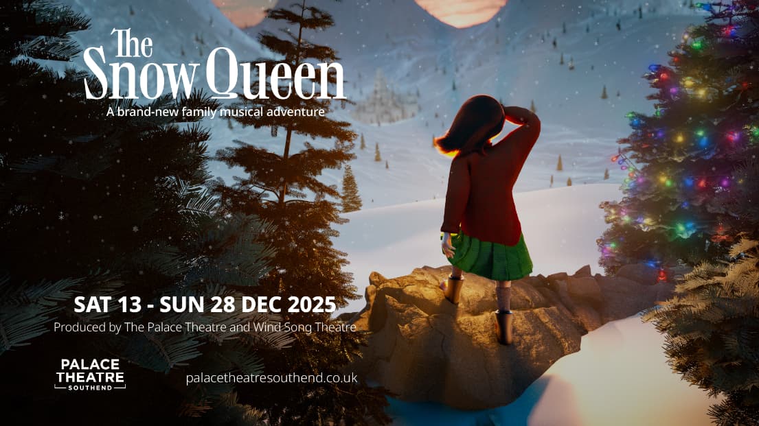 Hero image for homepage featuring The Snow Queen